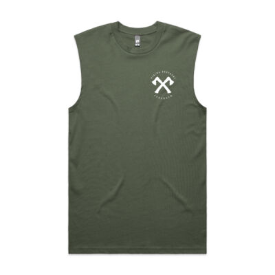 Mens Classic Tank - OG logo white Thumbnail