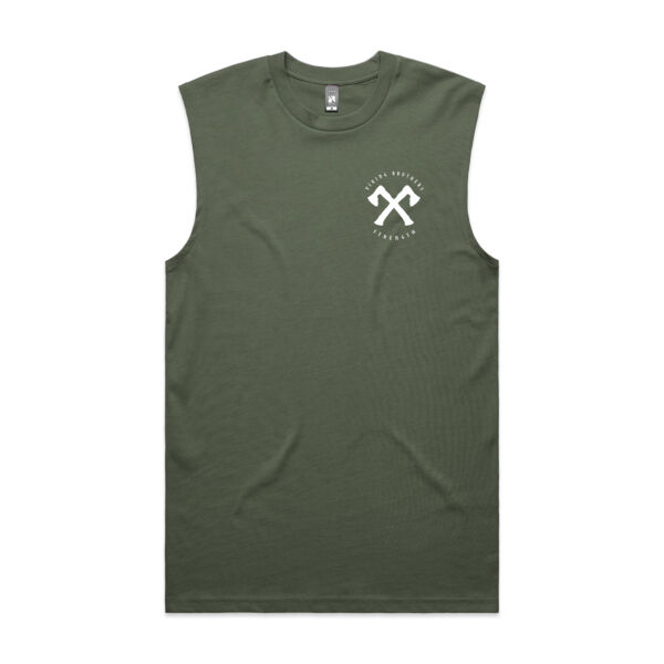 Mens Classic Tank - OG logo white Thumbnail