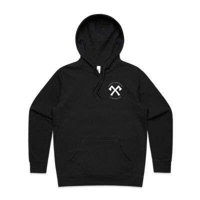 Womens Stencil Hood - OG logo white Thumbnail