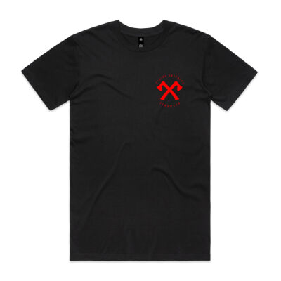 Mens Staple T shirt - OG logo in RED Thumbnail